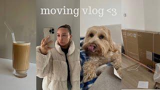 MOVING VLOG: b&m haul, new tv, organising the kitchen + new furniture ️