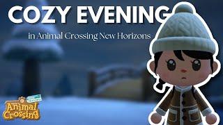 A Cozy, Winter Night in Animal Crossing!