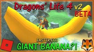 Roblox - Dragons' Life 4 v2 BETA - GIANT BANANA? #14 - HD