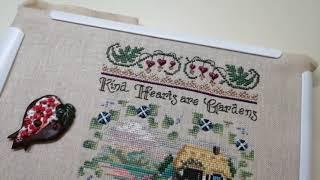 Февральские старты 3. Sandy Orton. Garden of Kindness Sampler.