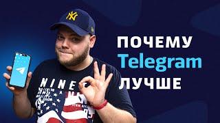 20 причин, почему Telegram — лучший мессенджер!