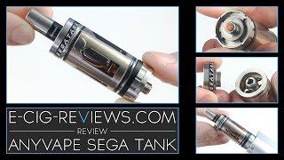 REVIEW OF THE ANYVAPE SEGA TANK - SUB OHM VAPING