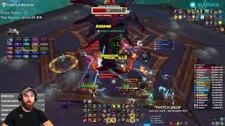 Mythic Ulgrax: 616 iLvl Fury Warrior DPS (1st Kill) - Nerub-ar Palace Raid (1/8)