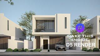 Realistic Exterior Design | D5 Render