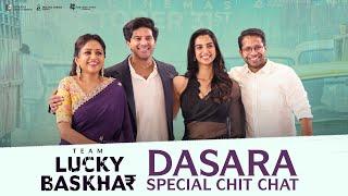 Lucky Baskhar Dasara Special Interview | Dulquer Salmaan, Meenakshi Chaudhary, Venky Atluri