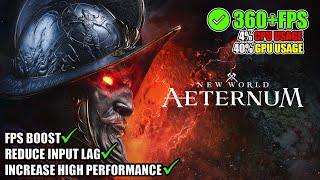 New World Aeternum Best Settings to Boost FPS and Fix Lag on P