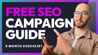 SEO checklist for 6 month campaign