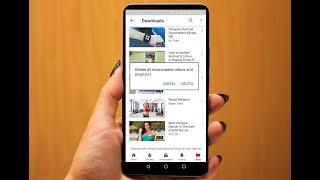 How to Delete All Youtube Downloaded Offline Videos at Once