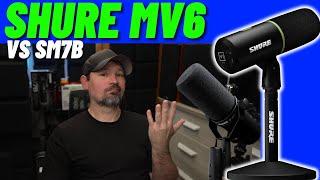 Shure MV6 Very Honest Review - MV6 VS SM7B