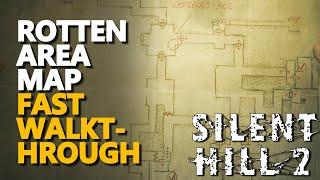 Rotten Area Map FAST Walkthrough Silent Hill 2 Remake