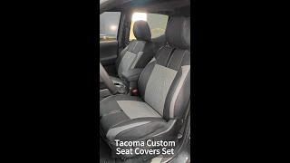 How to install Toyota Tacoma custom seat covers for 2016-2023? #usa #america #follow #freesoo