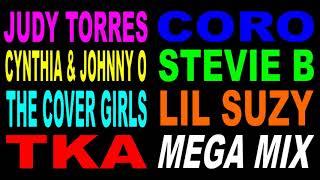 Freestyle MegaMix - Judy Torres - Cynthia & Johnny O - TKA - (DJ Paul S)