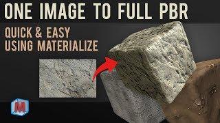 Materialize - Quick Start Guide - PBR Textures in Minutes