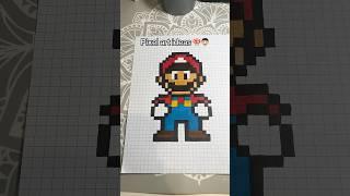 Pixel art ideas  #pixelartideas #art #pixelart #cute #pixel #mario