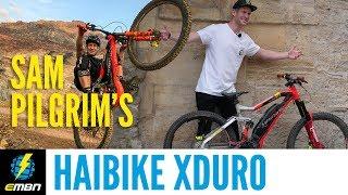 Sam Pilgrim's Custom Haibike Xduro Pro Bike