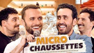 Jonathan Cohen et Squeezie en chaussettes (ft Freddy Gladieux & Jeantou) - Micro Chaussettes #1