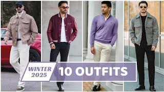 10 Latest Winter Outfit Ideas for Men 2025 | Men's Fashion