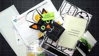 Diamond Press Ghostly Gift Bag Bundle Review Tutorial! So Very Cute!