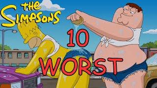 10 All Time Worst Simpsons Episodes