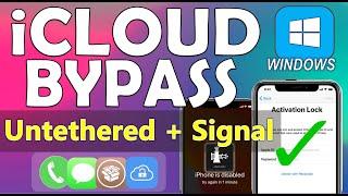 UnTETHERED iCLOUD BYPASS with SIGNAL [WINDOWS]