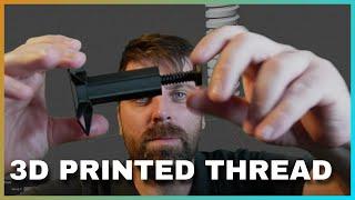 How to make a 3D Printed Thread in BLENDER