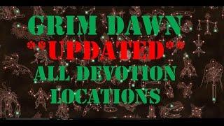 Grim Dawn All Devotion locations UPDATED!