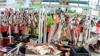 The Biggest Market of Meat, Fish and More in Minsk, Belarus