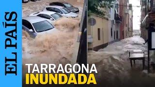 TIEMPO | Las fuertes lluvias dejan inundaciones en varios municipios en Tarragona como Salou