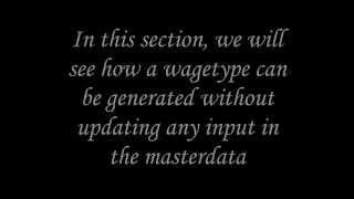 Learn SAP FREE: SAP HR/HCM - Wagetype ValuationV 512w B