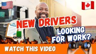 Newly Licensed Truck Driver? TIPS On Getting a Job in the Trucking Industry