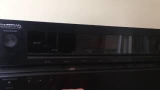 How to reset the Onkyo A/V TX-SR309 receiver amplifier