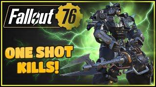 The One Shot Plasma Caster Build (Reverse Onslaught) - Fallout 76