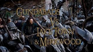 Batrep 600pts - Laketown Mirkwood Vs Gundabad