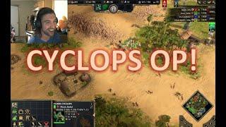 Age of Mythology: Retold Multiplayer - Hades Cyclops Shenanigans