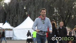 EcoReco e-scooter ride at Maker Faire