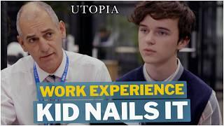 When The Work Experience Kid Is Better At Your Job  | #Utopia