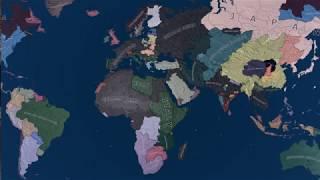 The World is Fascist Timelapse, Hearts Of Iron 4