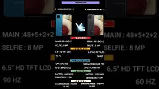 Samsung Galaxy M12 vs Samsung Galaxy A12 Comparision #SamsungM12 vs SamsungA12 #shorts