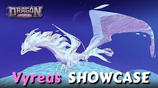 Vyreas SHOWCASE | Upcoming Winter Event 2024 dragon in Dragon Adventures Roblox