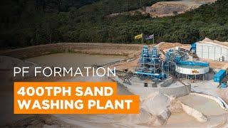 PF Formation 400tph Sand Washing Plant in New South Wales CDE Projects