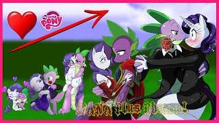  Rarity and Spike  Love Story  MLP Sparity @WANAPlus