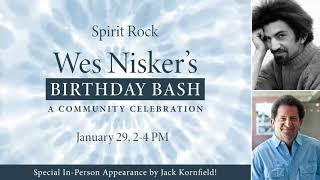 Wes "Scoop" Nisker's Birthday Bash at Spirit Rock Meditation Center