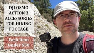 DJI Osmo Action 3 Accessories for Hiking