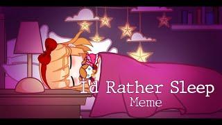 I’d Rather Sleep -Meme- [FNAF] || Elizabeth Afton (Small Flash Warning)