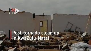 Residents pick up the pieces: Post-tornado clean up in KwaZulu-Natal