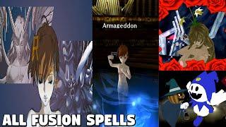 Persona 3 Portable - ALL Fusion Spells