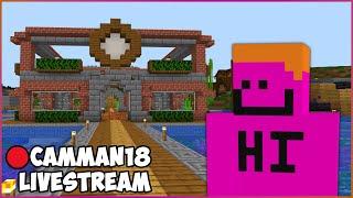 JOINING RANDOM MINECRAFT REALMS camman18 Full Twitch VOD