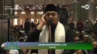 Adzan 2 Sholat jumat masjid istiqlal jakarta | Ilham Mahmuddin, S.Pd | 18 November 2022