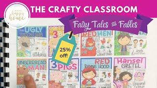 The Crafty Classroom FABLES & FAIRY TALES Literacy Unit Study K-2 || Nov 2019