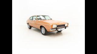 The Ultimate Super Luxury Ford Capri Mk2 3.0 Ghia with Only 28,689 Miles - SOLD!